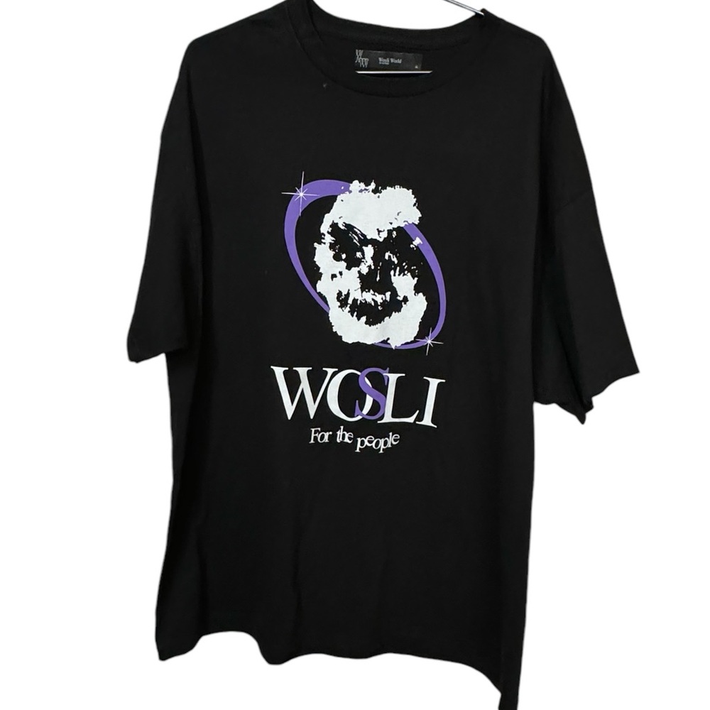 High End WOSLI Rap Streetwear Oversized Men’s XL Skull T-Shirt OOP 2021 MINT